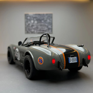 Modellino <span class=keywords><strong>Auto</strong></span> Sportiva Decappottabile JYE Scala 1:22, Modello <span class=keywords><strong>Auto</strong></span> Sportiva Retrò in Lega, <span class=keywords><strong>Auto</strong></span> con Simulazione Suono e Luci - Product Image 6