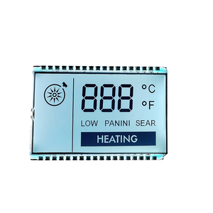 Tùy chỉnh hình LCD hiển thị kỹ thuật số trọng lượng quy mô LCD hành lý quy mô với 4 chữ số 7 đoạn LCD hiển thị để Nhiệt kế ẩm kế - Product Image 2
