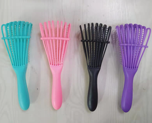 BIN all'ingrosso polpo pettine per parrucchieri massaggio pettine per capelli pettine antistatico per capelli - Product Image 3