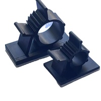 Attache-câble auto-adhésive réglable en nylon PA66 pour gestion des câbles