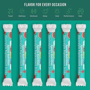 Polvo de hidratación de etiqueta privada Paquetes de electrolitos sin azúcar con vitamina <span class=keywords><strong>B12</strong></span>, polvo de electrolitos de nutrición deportiva de vitamina C - Product Image 4