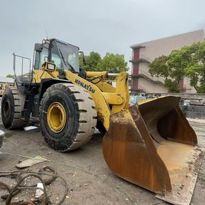 รถตักล้อยางหน้า Komatsu WA470 WA500 อุปกรณ์ก่อสร้างเคลื่อนย้ายดินขายดีที่สุด สีเดิมจากโรงงาน คุณภาพสูง ราคาถูก - Product Image 1