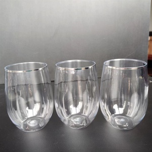 <span class=keywords><strong>Verre</strong></span> à vin <span class=keywords><strong>en</strong></span> <span class=keywords><strong>plastique</strong></span> sans pied de 16 oz avec bord argenté, tasse à champagne <span class=keywords><strong>en</strong></span> <span class=keywords><strong>plastique</strong></span> incassable et réutilisable pour la maison, le bureau, les bars et le mariage - Product Image 2