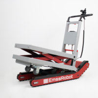 EmssRobot-Nano X Transpalette manuel électrique Plate-forme verticale Équipement de levage Tables élévatrices de manutention