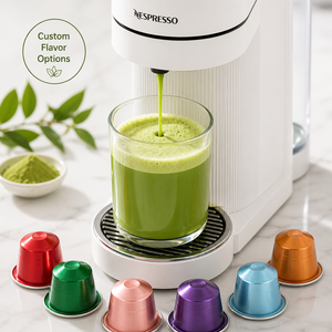 Cápsulas de Matcha Serie Frutas Compatibles con Nespresso, Variedad de Sabores, Té Verde Orgánico Saludable, Suministro de Marca Privada - Product Image 2