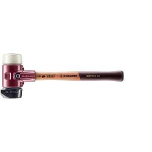 HALDER - 3028.280 Baguettes à face souple SIMPLEX-Composition de caoutchouc avec ''Stand-Up''/Nylon avec boîtier en fonte et w de haute qualité - Product Image 1