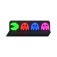 Dimmable Gaming Led Light Atmosphère Lampe au néon Contrôle vocal Gaming Icon Light