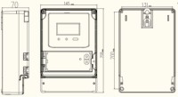 Compteur d'énergie triphasé intelligent d'usine de la Chine Enregistreur de données Wifi/NB Compteur d'électricité prépayé GSM Rail DIN LCD RS485 Meilleur prix!