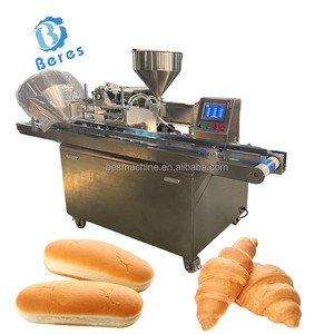 Máquina automática <span class=keywords><strong>de</strong></span> llenado <span class=keywords><strong>de</strong></span> panadería con 6 cabezales inyectoros <span class=keywords><strong>de</strong></span> crema para croissants y donuts - Precio - Product Image 1