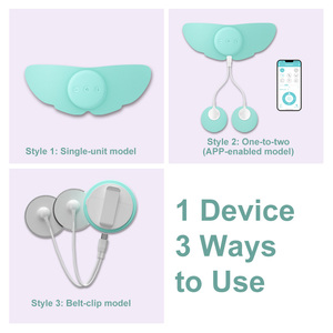 Appareil intelligent sans fil TENS pour soulager les crampes menstruelles avec contrô<span class=keywords><strong>le</strong></span> par application, rechargeable, conception en patch sans fil pour les soins menstruels - Product Image 3