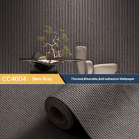Haut de gamme marché XPE papier peint tissu magasin Construction papier peint 3D papier peint en relief gris blanc papier peint