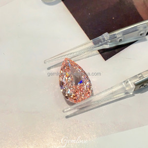 En stock! Starsgem 7.75ct Fancy Vivid Pink Diamond-Poire Taille Brillante, VS1, IGI Certified Lab Grown - Product Image 2