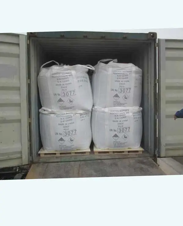 Agriculture Fertilizer Sulphate Stone Cuso4.5h2o Pentahydrate Copper Crystal Price of Copper Grade Blue Blue Zinc Sulphate 98%