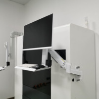 Meisonic T9-GA01KB – Support de clavier et moniteur pour machine-outil industrielle, bras articulé en alliage d'aluminium, multi-écrans