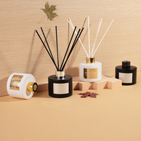 True Scent RTS 150ML Vide Diffuseur Bouteilles De Luxe Verre Huile Essentielle Diffuseur Bouteille Désodorisant Reed Diffuseur Blanc