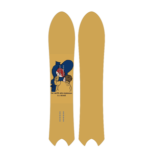 Ensemble de planches à neige personnalisées Oem bon marché, skis d'entraînement durables, fixation plastique all mountain, couverture de snowboard pour adulte en fibre de carbone - Product Image 6
