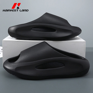 Harvest Custom New Style Sports Slippers Eva Thick Bottom Non-Slip Sandals <strong>Men's</strong> Casual <strong>Flip</strong> <strong>Flops</strong> Printable Logo