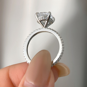 High quality Zircon Brass Gemstone Engagement <b>Ring</b> <b>Set</b> with Zirconia 18K <b>Gold</b> & Rhodium Plated for Women Party & Anniversary - Product Image 6