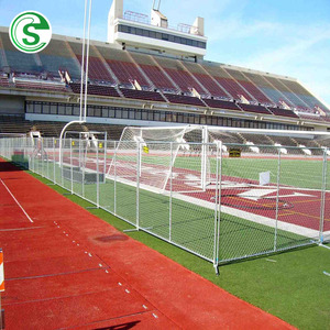 Clôture en treillis métallique galvanisé à chaud, clôture en treillis métallique standard américaine, clôture temporaire pour la sécurité des chantiers de construction - Product Image 3