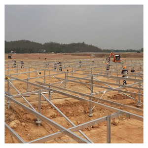 <b>Ground</b> Mount System Of Four Blades Screw Piles metal <b>ground</b> <b>spike</b> pole anchor From V-coating Vietnam - Product Image 4