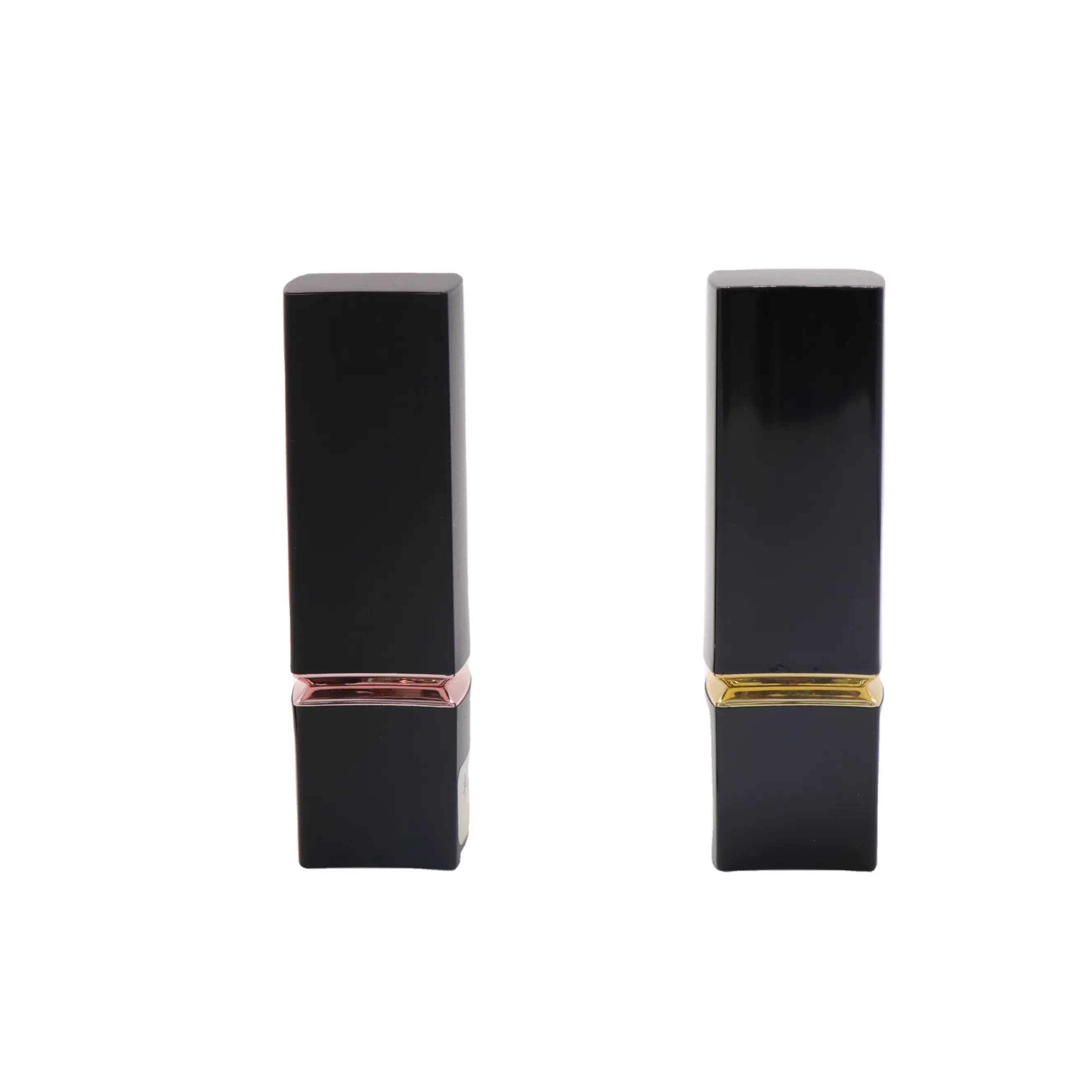 Hot Nieuwe Product Make Luxe Zwart Metalized Plastic Lege Lippenstift Buis/Behuizing/Case/Container