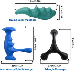 أفضل منتج مبيعًا ، مدلك يدوي لنقطة الزناد ، ومدلك الإبهام لتدليك الأنسجة العميقة لكامل الجسم - Product Image 2