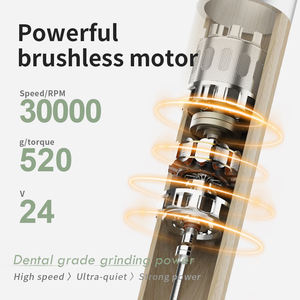 Fresa Professionale per Unghie MR Nail Brushless 30.000 Giri/min Design Cordless Ricaricabile a Bassa Vibrazione e Alta Velocità - Product Image 4