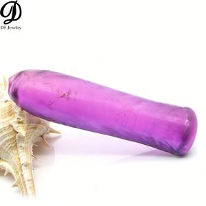 Materia prima sintética Corindón púrpura Rough 65 # Corindón sin cortar - Product Image 1