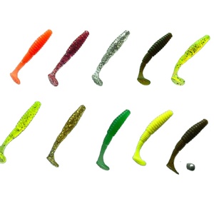 Marée vente chaude <span class=keywords><strong>leurre</strong></span> souple TD-9018 queue de pagaie leurres en plastique souple t queue <span class=keywords><strong>leurre</strong></span> de pêche souple 70mm pêche dans toutes les eaux - Product Image 2