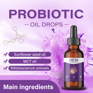 <span class=keywords><strong>Suplemento</strong></span> de probióticos de bacterias de ácido láctico comestibles OEM gotas de aceite 100 mil millones de CFU <span class=keywords><strong>Suplemento</strong></span> de equilibrio de <span class=keywords><strong>flora</strong></span> <span class=keywords><strong>intestinal</strong></span> y defecación - Product Image 2