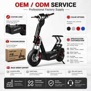 Scooter de Alto Rendimiento de 15000w con Doble Suspensión Todoterreno para Adultos, Alcance de 100 km, Neumáticos Gruesos de 16 Pulgadas, Potencia Extrema - Product Image 2