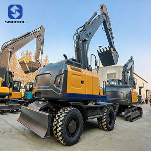 Excavadora Pequeña <span class=keywords><strong>de</strong></span> Ruedas <span class=keywords><strong>de</strong></span> 18 Toneladas, Confiable, Equipada con Cabina para el Conductor, Apta para Construcción Municipal y Obras Viales - Product Image 6