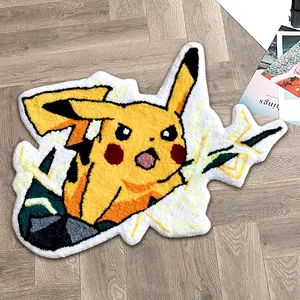 Best Price Custom Dollar Shape Rugs Small Tufted Carpets Anime Logo Rugs