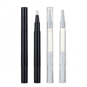 Empty Cuticle Oil Pen Brush Tip Applicator Lip <b>Gloss</b> 2ml 3ml Twist Cosmetic <b>Clear</b> Empty Nail Polish Cuticle Oil Pen - Product Image 4