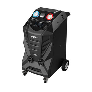Machine de remplissage de réfrigérant entièrement automatique WDF X850 compatible avec les climatiseurs de voitures et de bus, compatible avec les tensions AC 110V/120V/220-240V - Product Image 2
