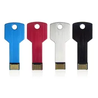 Kaliteli kişiye özel anahtar USB sopa USB bellek sürücüleri promosyon hediyeler için 2GB 4GB 8GB 16GB 32GB 64GB