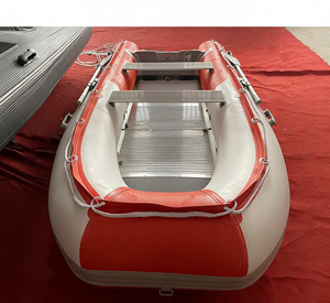 Bateaux de pêche sportifs gonflables en PVC de qualité marine 0,9/1,2 mm avec pagaies et pompe - Product Image 1