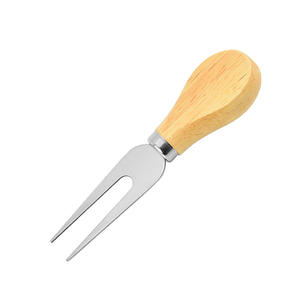 Juego de cuchillos para queso de acero inoxidable, 4 piezas con mango de madera, espátula duradera para cortar queso, herramientas para hornear para uso en la cocina - Product Image 4