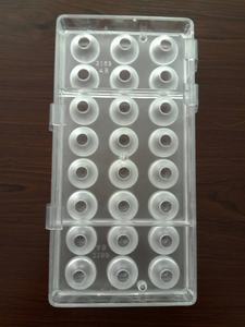 Fábrica al por mayor de alta calidad de plástico 3D policarbonato en forma de bola desmontable Pc molde de <span class=keywords><strong>Chocolate</strong></span> - Product Image 4