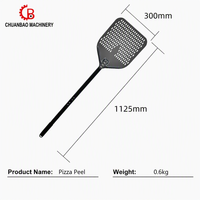 Ensemble d'outils pour four à pizza en aluminium, kit de pelle à pizza avec support, pelle à pizza perforée, pelle de retournement, brosse de four et crochet