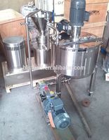 Broyeur humide en acier inoxydable/système de moulin colloïdal réservoir de mélange pour farine de soja maïs lait eau pour moulin à farine comprend moulin