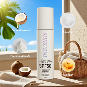 Spray Solare Minerale SPF50 Reef Safe al Cocco, Leggero e Sottile, Protezione ad Ampio Spettro, Idratante e Illuminante - Product Image 4