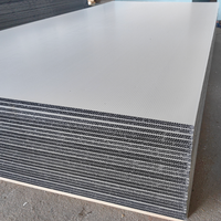 Panneaux de construction imperméables des Philippines, coffrage en PVC plastique creux de 18 mm pour béton