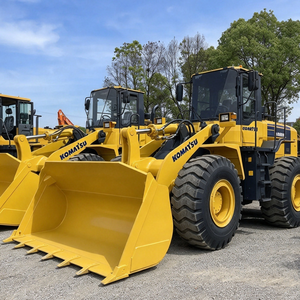 WA380 Wheel Loader Optimized Torque Output Pavement Base Material Spreading <b>Machinery</b> For Highway Works - Product Image 2