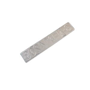 Placa de Matrícula de Aluminio Grabada Personalizada al por Mayor, 1 mm de Grosor, Acabado Texturizado, Impresión UV, Marca XY, Modelo CP-01, Muestra Gratuita - Product Image 4