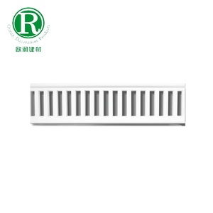Moldura Plana Minimalista de PU para Pared/Techo con Salida de Aire de Alambre de Piano Calado OB-2212, Fácil de <span class=keywords><strong>Instalar</strong></span> - Product Image 1