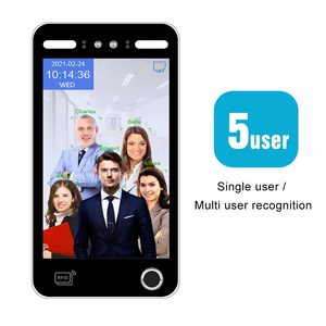 Thiết Bị Nhận Dạng Khuôn Mặt Kiểm Soát Ra Vào Cửa Quay Hệ Thống Kiểm Soát Ra Vào Cửa Không Dây Vân Tay Sinh Trắc Học Nhận Diện Khuôn Mặt - Product Image 4