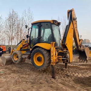 Chargeuse-<span class=keywords><strong>pelleteuse</strong></span> JCB 3CX, outil d'aménagement paysager pour la construction de parcs, creusement de parterres de fleurs, nivellement du sol, maniabilité dans les espaces restreints - Product Image 6