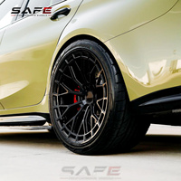 Rines Forjados Sable con Diseño Ramificado en Y, 20 y 21 Pulgadas, 5x112, Probados con Carga, para BMW, Kit de Reequipamiento Exterior para Sedán Premium