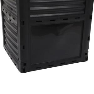 Grand bac à <span class=keywords><strong>compost</strong></span> en plastique <span class=keywords><strong>pour</strong></span> le jardin 80 gallons 300L durable et facile à assembler <span class=keywords><strong>pour</strong></span> l'extérieur - Product Image 6